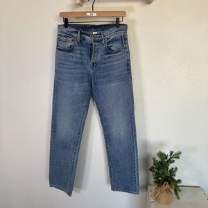 NSF Light Blue Straight Leg Women's Jeans Size 30